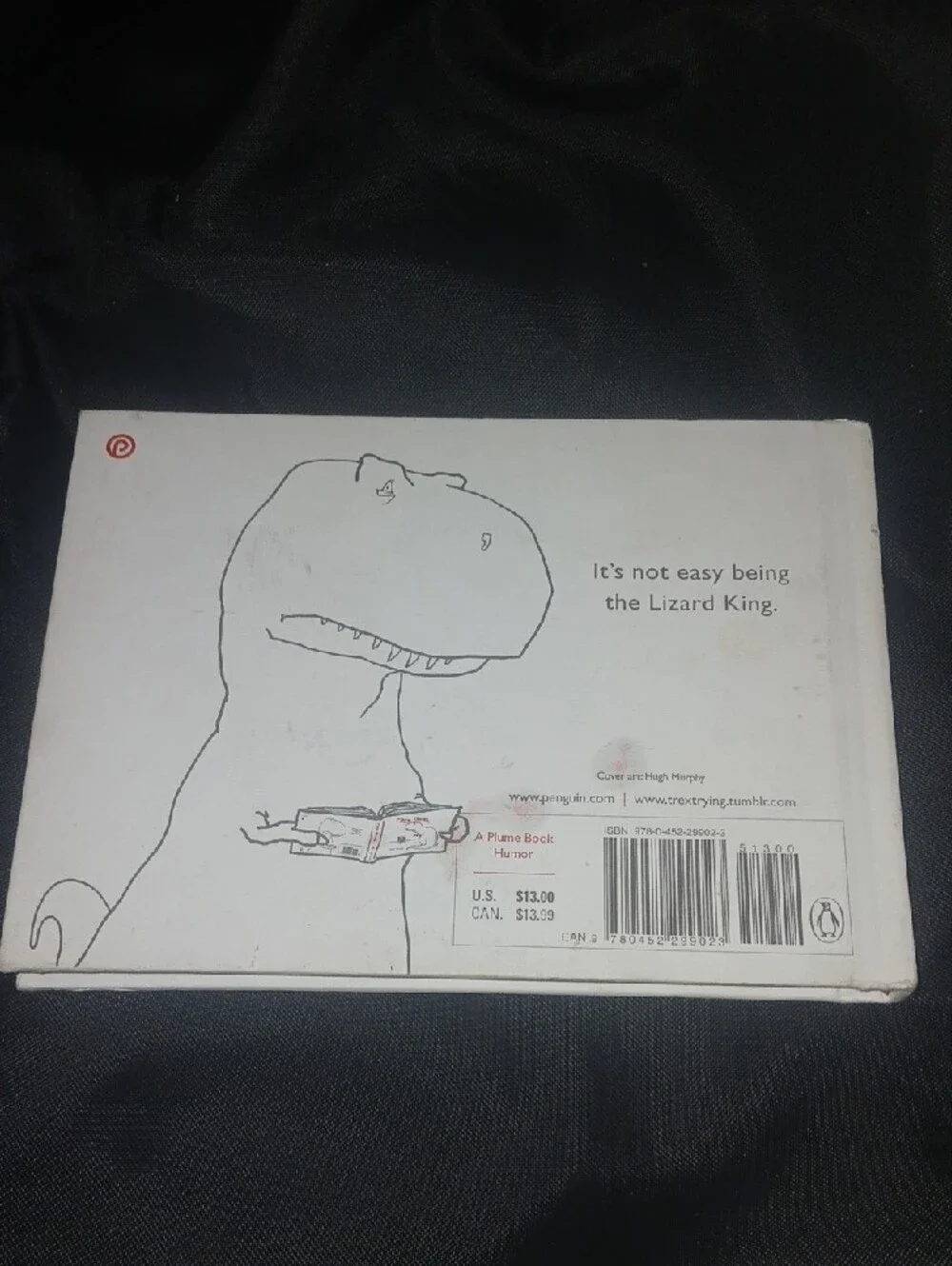 T-Rex Trying Hardcover Book By Hugh Murphy 2013